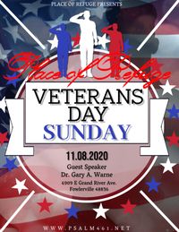 Veterans Day Sunday Service