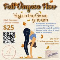 Fall Vinyasa Flow Yoga Class Bundle (5 classes)