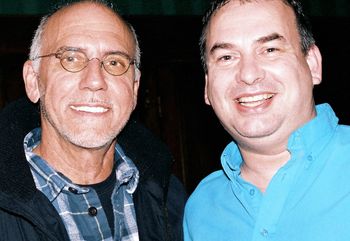 Lee Hodgson with Larry Carlton
