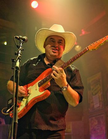 Playing with the Billy Curtis Band at Billy Bob's Saloon, EuroDisney_2010
