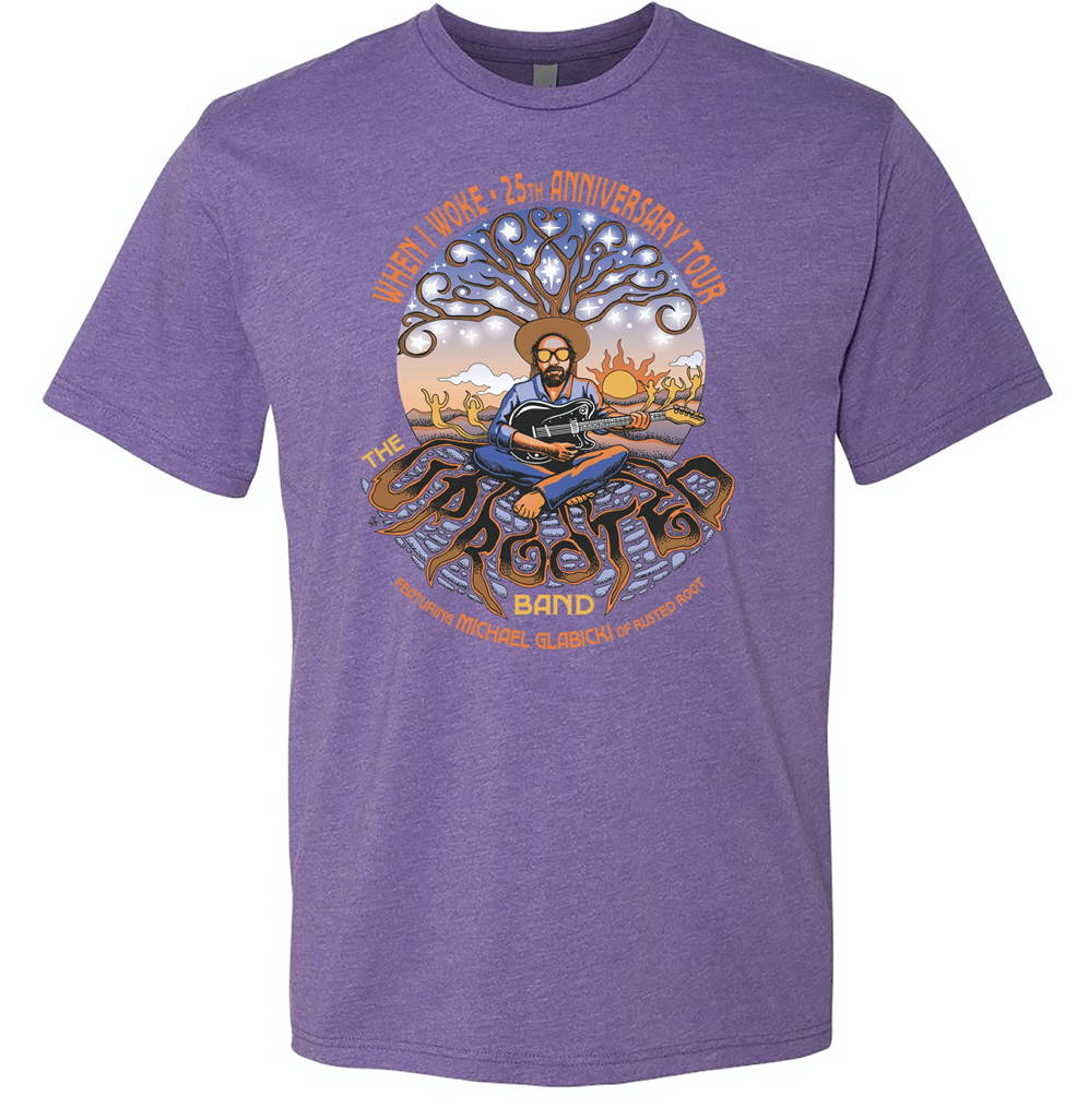Uprooted - When I Woke 25th Anniversary Tee - Michael Glabicki