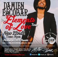Damien Escobar the Elements of Love Tour