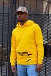 Yellow  Graffiti  Sweater