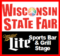 Jim Gaff and the "Coyote Posse" at Wisconsin State Fair- Miller Stage