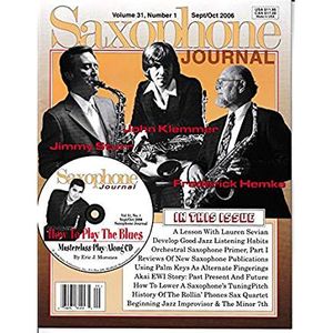 Saxophone Journal
"How To Play The Blues"
Masterclass CD