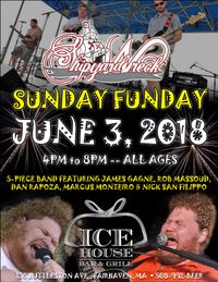 Shipyard Wreck SUNDAY FUNDAY 5-Piece Band Live at Ice House Bar & Grill