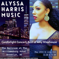 Alyssa Harris Music Headlines "Candlelight Concert: Best of Amy Winehouse" at The Williamsburg Hotel 