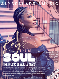  Alyssa Harris Music presents: "Keys to the Soul: The Music of Alicia Keys" 