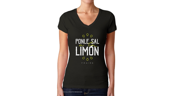 Camiseta Deluxe "Ponle Sal A Tu Limón" Mujer