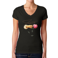 Camiseta Deluxe "Flores" Mujer