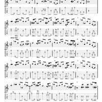 Guitar Tablature - "Arkansas Traveller"