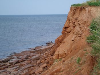 Red cliffs of Prince Edward Island
