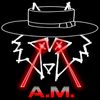 A.M. Lazer Wolf Head T