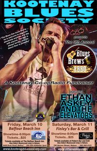 Kootenay Blues Society presents Ethan Askey and The Elevators