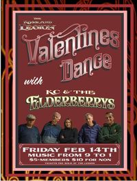 KC and The Elderberries Valentines Dance