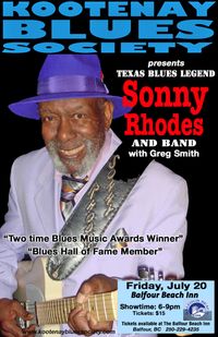 Sonny Rhodes & Band with Greg Smith