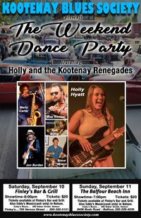 Kootenay Blues Society presents Holly and The Kootenay Renegades