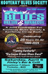 Kootenay Blues Society presents Blues, Brews and BBQ