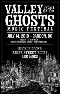 Baker Street Blues performs at The Valley of the Ghosts Music Festival