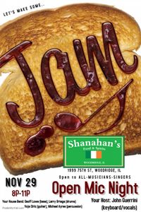 John Guerrini Hosts Shanahan's Open Jam
