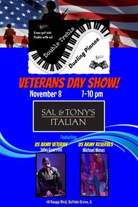 Ebony & Ivory Veterans Day Show @ Sal & Tony's Italian