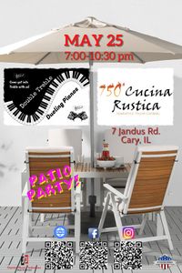 Double Treble Dueling Pianos @ 750 Cucina Rustica