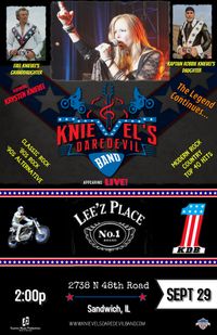 Knievel's Daredevil Band @ Lee'z Place Bar & Grill, Sandwich