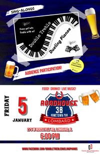 Double Treble Dueling Pianos @ Roadhouse 38