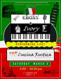 Ebony & Ivory @ 750 Cucina Rustica