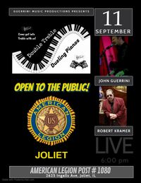 Double Treble Dueling Pianos @ American Legion Post #1080, Joliet