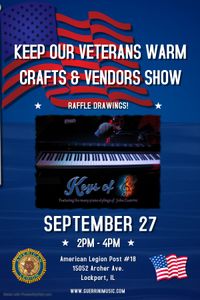 Keys of G @ Keeping Our Veterans Warm Crafts & Vendors Show at American Legion Post #18 - Lockport