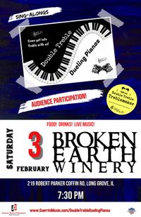 Double Treble Dueling Pianos @ Broken Earth Winery