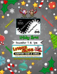 Double Treble Dueling Pianos Holiday Show @ Lynnie Que's Airport Bar & Grill
