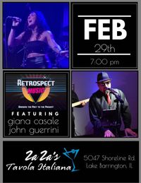 Retrospect Leap Day Show @ ZaZa's Tavola Italiana