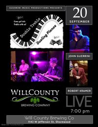 Double Treble Dueling Pianos @ Will County Brewing