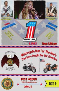 Knievel Duo @ American Legion Riders Motorcycle Ride for the One's That Fought For Our Freedom
