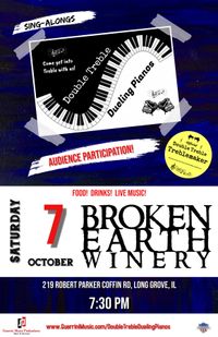 Double Treble Dueling Pianos @ Broken Earth Winery