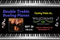 Double Treble Dueling Pianos @ Will County Brewing Co.