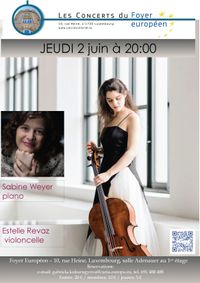 LCFE - Estelle Revaz en récital violoncelle
