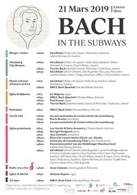 BACH in the subways / 10 - 19.30