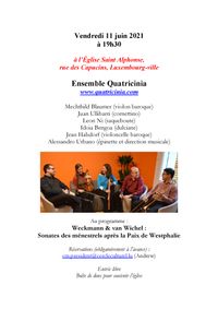 Ensemble Quatricinia (Club de Musique)