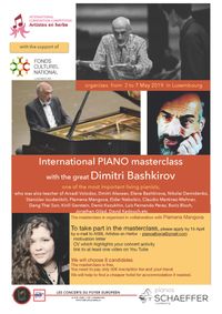Concert Masterclass Dmitri Bashkirov (Artistes en herbe)