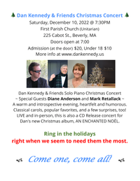 🌲 Dan Kennedy & Friends Christmas Concert 🌲