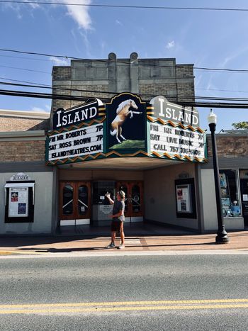 "Look they put my name on the marquee"
