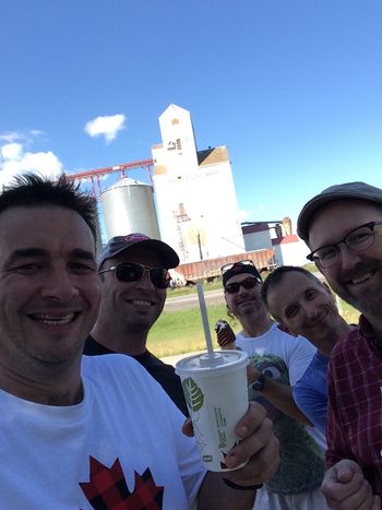 Celebrating the end of an amazing Western Canada Tour with an ice cream cone and a milk shake! Good times!
