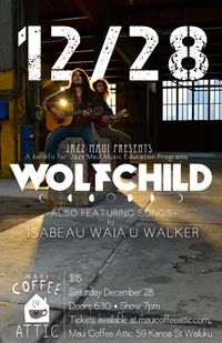 Wolfchild.... Jazz Maui event
