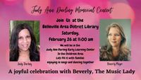 Belleville District Library Music Lady Concert to Remember Judy Darling