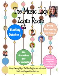 The Music Lady Zoom Room