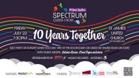 Adrian House at Spectrum Queer Choir 10th Anniversary Show