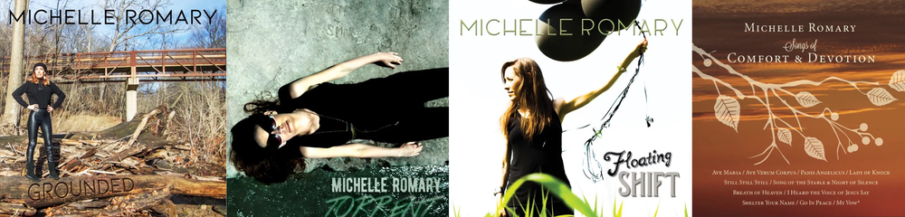 Recent Albums of Original Music and Christian Music by Michelle Romary